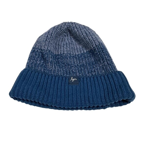 Love Your Melon Beanie Hats Women Blue Red Cotton Stretch Shaker Knit USA Made main image 5